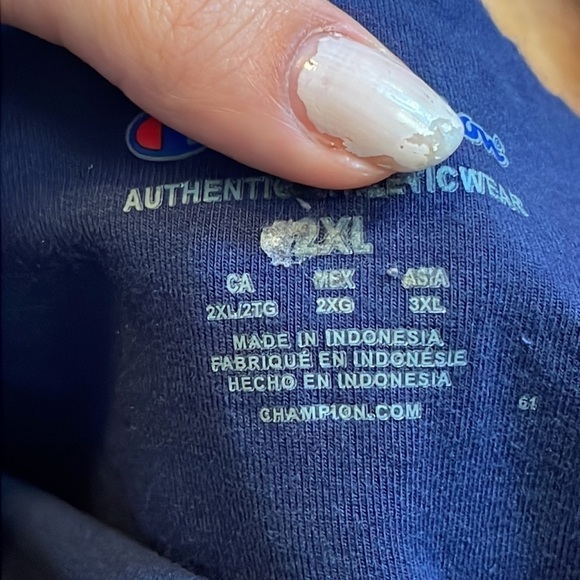 Champion Blue Leggings‎ - Picture 7 of 8